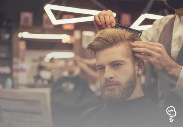 CORTE DE CABELO E BARBA MASCULINO